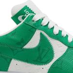 Tênis Nike Louis Vuitton x Air Force 1 Low White Gym Green