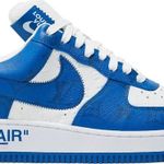 Tênis Nike Louis Vuitton x Air Force 1 Low White Team Royal