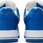 Tênis Nike Louis Vuitton x Air Force 1 Low White Team Royal