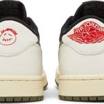 Tênis Travis Scott x Wmns Air Jordan 1 Retro Low OG SP Olive