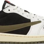Tênis Travis Scott x Wmns Air Jordan 1 Retro Low OG SP Olive