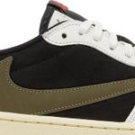 Tênis Travis Scott x Wmns Air Jordan 1 Retro Low OG SP Olive