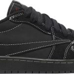 Tênis Travis Scott x Air Jordan 1 Retro Low OG SP Black Phantom