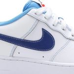 Tênis Nike Air Force 1 White University Blue