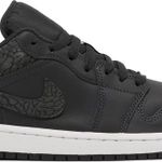 Tênis Air Jordan 1 Low Black Elephant
