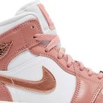 Tênis Air Jordan 1 Mid Red Stardust