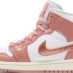 Tênis Air Jordan 1 Mid Red Stardust