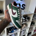 Tênis Nike Dunk Low Gorge Green Team Red (PRONTA ENTREGA)