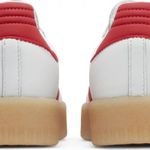 Tênis Adidas Sambae White Scarlet Gum