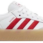 Tênis Adidas Sambae White Scarlet Gum