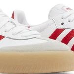Tênis Adidas Sambae White Scarlet Gum