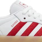 Tênis Adidas Sambae White Scarlet Gum