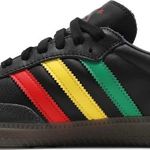 Tênis Adidas Ajax x Samba OG Bob Marley Tribute - Three Little Birds