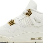 Tênis Nike Air Jordan 4 Retro Metallic Gold