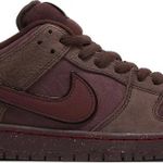 Tênis Nike Dunk Low Premium SB City of Love Collection - Burgundy Crush