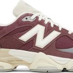 Tênis New Balance 9060 Washed Burgundy