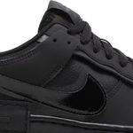 Tênis Nike Air Force 1 Shadow Triple Black