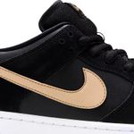 Tênis Nike Dunk Low SB Pro Metallic Gold