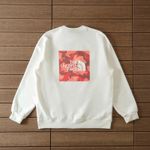 Moletom The North Face Red Camouflage Logo
