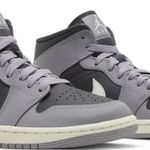 Tênis Air Jordan 1 Mid Cement Grey