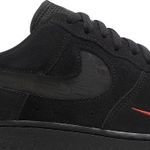 Tênis Nike Air Force 1 '07 LV8 Reflective Swoosh - Black Crimson