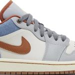 Tênis Air Jordan 1 Low Phantom Denim