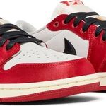Tênis Trophy Room x Air Jordan 1 Retro Low OG SP Rookie Card - Away