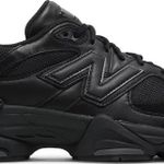 Tênis New Balance 9060 Triple Black Leather