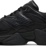 Tênis New Balance 9060 Triple Black Leather