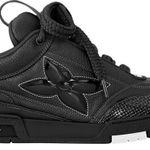 Tênis Louis Vuitton Skate Sneaker Oversized Flower - Black