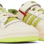 Tênis Adidas Dr. Seuss x Forum Low J The Grinch - Cream White