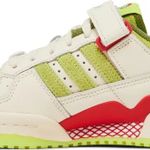 Tênis Adidas Dr. Seuss x Forum Low J The Grinch - Cream White