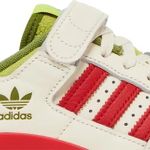 Tênis Adidas Dr. Seuss x Forum Low J The Grinch - Cream White