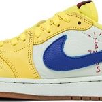 Tênis Travis Scott x Air Jordan 1 Retro Low OG SP Canary