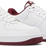 Tênis Nike Air Force 1 '07 White Dark Beetroot