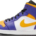 Tênis Air Jordan 1 Mid Lakers