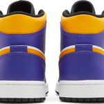 Tênis Air Jordan 1 Mid Lakers