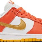 Tênis Nike Dunk Low Orange University Gold