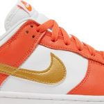 Tênis Nike Dunk Low Orange University Gold