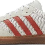 Tênis Adidas Samba OG Crystal White Preloved Red