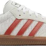 Tênis Adidas Samba OG Crystal White Preloved Red