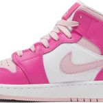 Tênis Air Jordan 1 Mid Fierce Pink