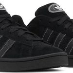 Tênis Adidas Campus 00s Black White Contrast Stitching