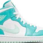 Tênis Air Jordan 1 Mid Marine Green