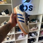 Tênis Adidas Wales Bonner x Samba Nylon Wonder Clay Royal Blue (PRONTA ENTREGA)