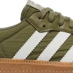 Tênis Adidas Samba OG Reflective Nylon Pack - Focus Olive