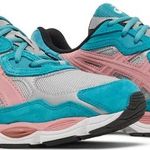 Tênis Asics Awake NY x Gel NYC Teal Pink
