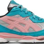 Tênis Asics Awake NY x Gel NYC Teal Pink
