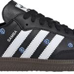 Tênis Adidas Samba OG Black Floral Embroidery