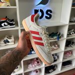 Tênis Adidas Samba OG Crystal White Preloved Red (PRONTA ENTREGA)